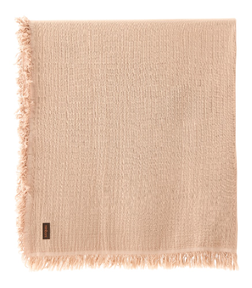 Miniboni M&uuml;slin Battaniye (110 x 120 cm) // Beige