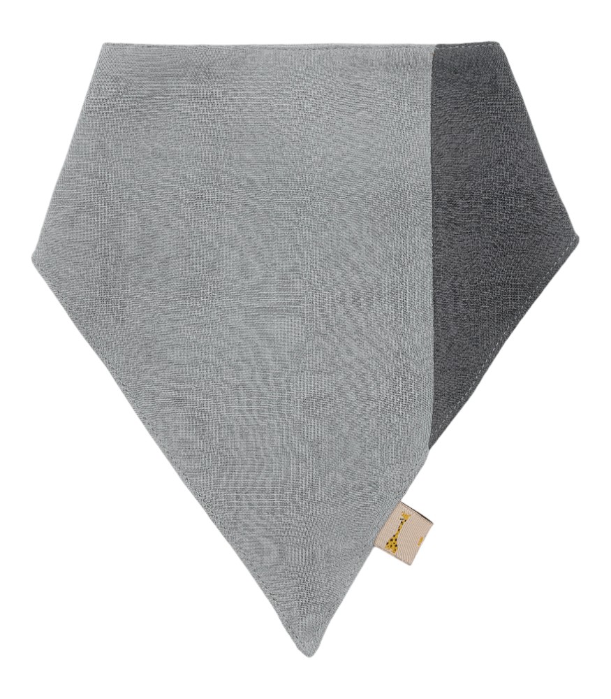 Miniboni M&uuml;slin Fular Set // Grey