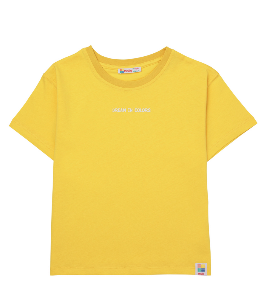 Miniliq Renkli Çocuk Tişört // Lemonade
