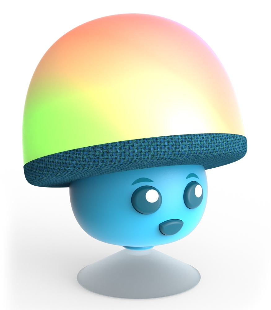 MOB Mega Mush Işıklı Bluetooth Hoparl&ouml;r // Mavi