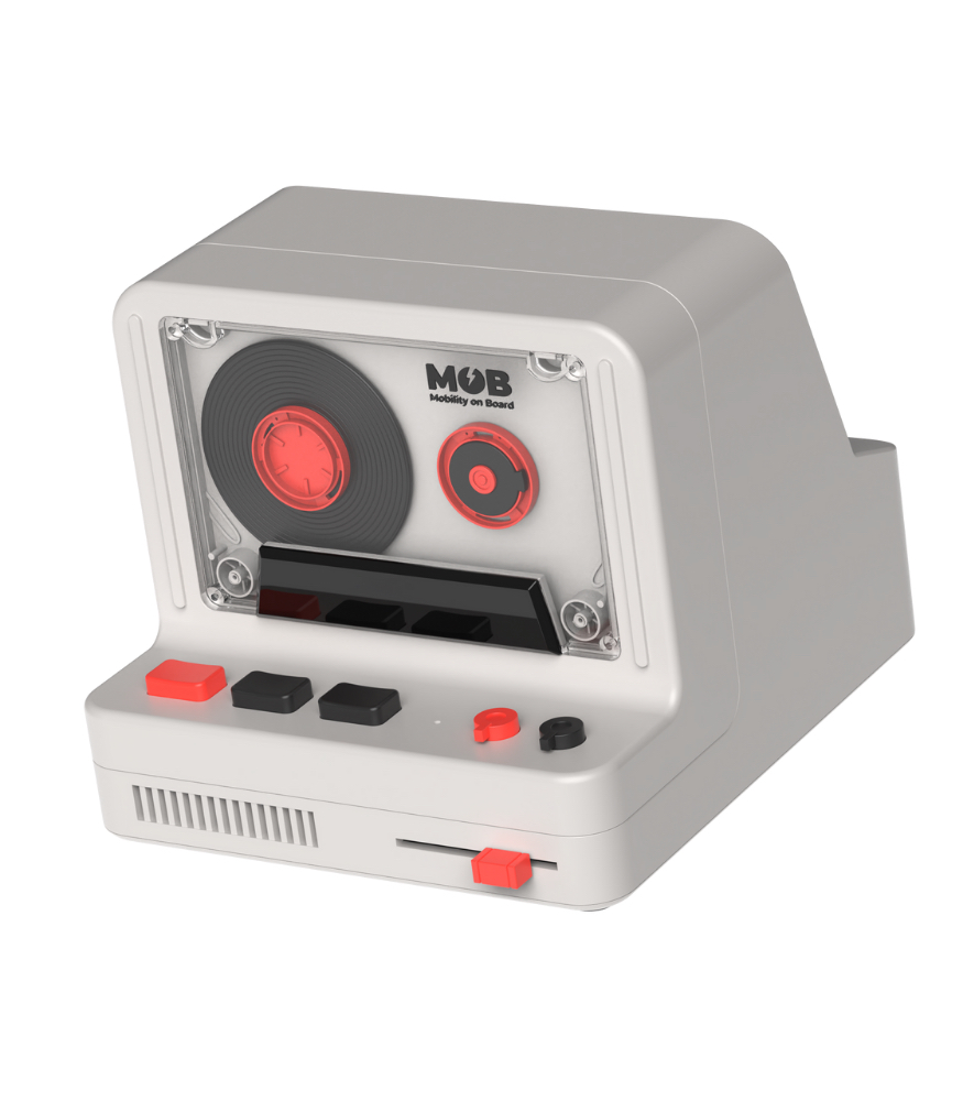 MOB Retro Kamera Bluetooth Hoparl&ouml;r // Gri