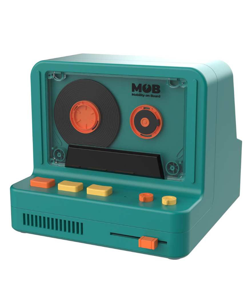 MOB Retro Kamera Bluetooth Hoparlör // Mavi