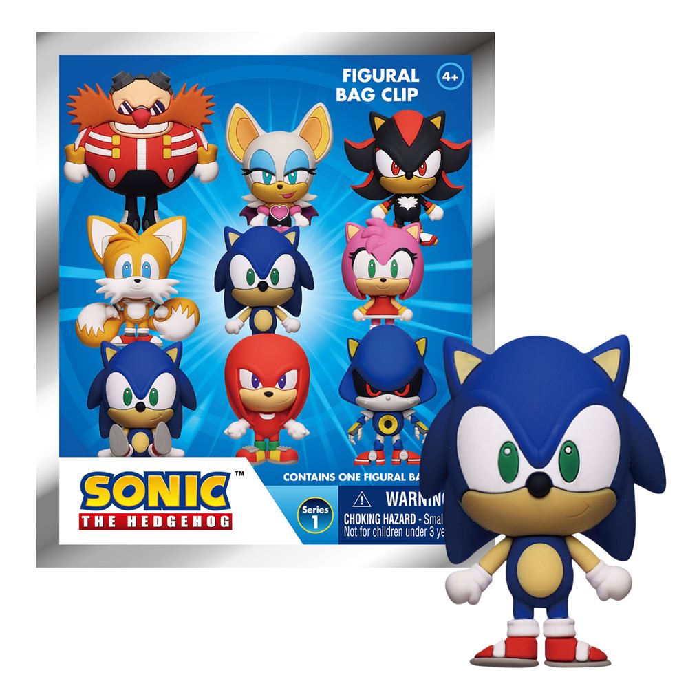 Monogram Klipsli S&uuml;rpriz Fig&uuml;r Seri 1 // Sonic