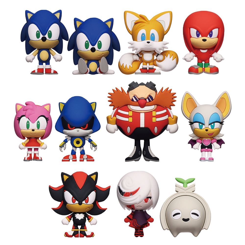Monogram Klipsli S&uuml;rpriz Fig&uuml;r Seri 1 // Sonic