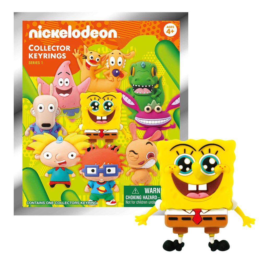 Monogram Klipsli S&uuml;rpriz Fig&uuml;r Seri 1 // Nickelodeon