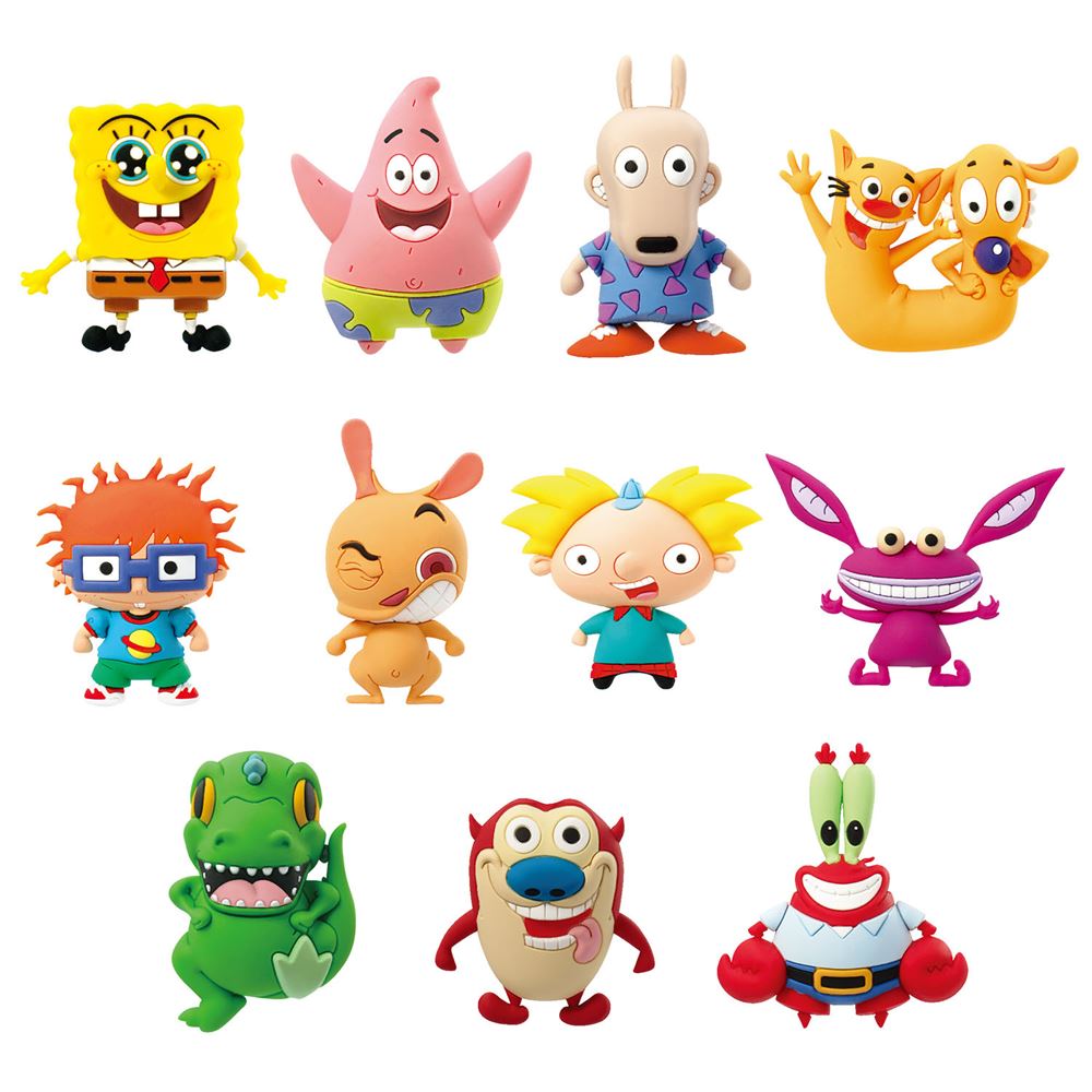 Monogram Klipsli S&uuml;rpriz Fig&uuml;r Seri 1 // Nickelodeon