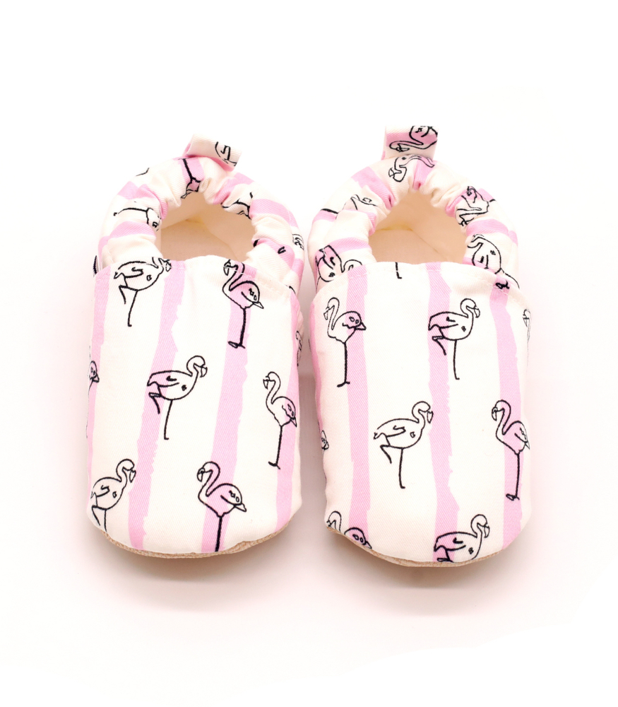 Morgedan Kaydırmaz İlk Adım Patik // Flamingo