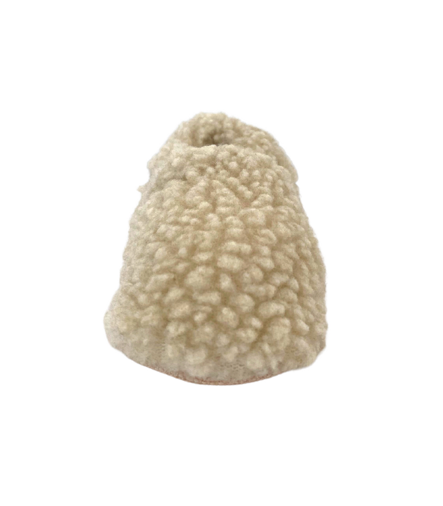 Morgedan Kaydırmaz İlk Adım Patik // Krem Peluş