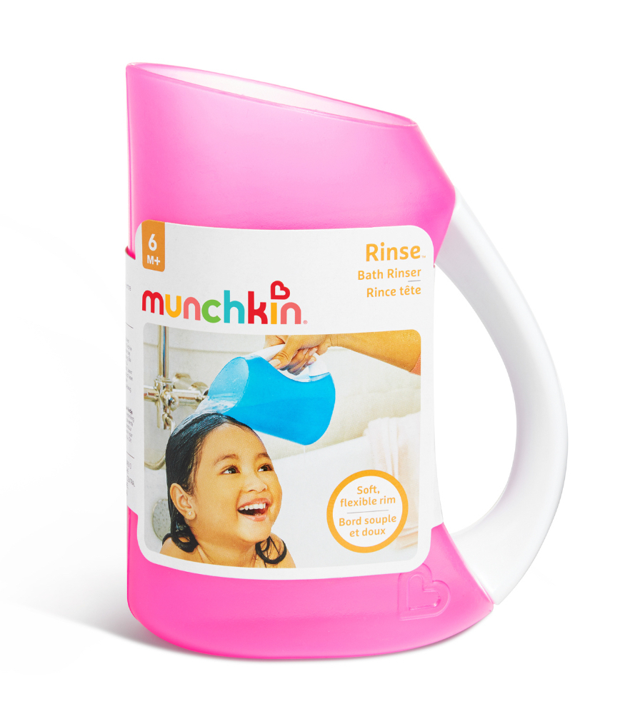 Munchkin &Ccedil;ocuk Banyo Maşrapa // Pembe