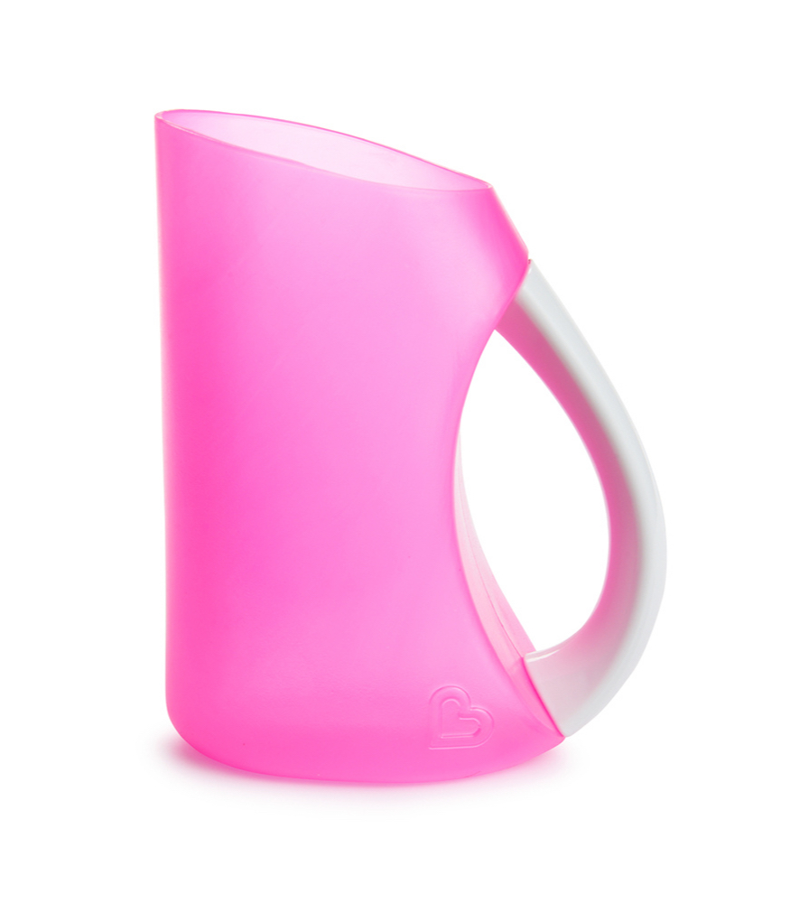 Munchkin &Ccedil;ocuk Banyo Maşrapa // Pembe