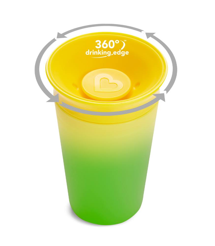 Munchkin Mucize 360 Renk Değiştiren Alıştırma Bardağı // Sarı