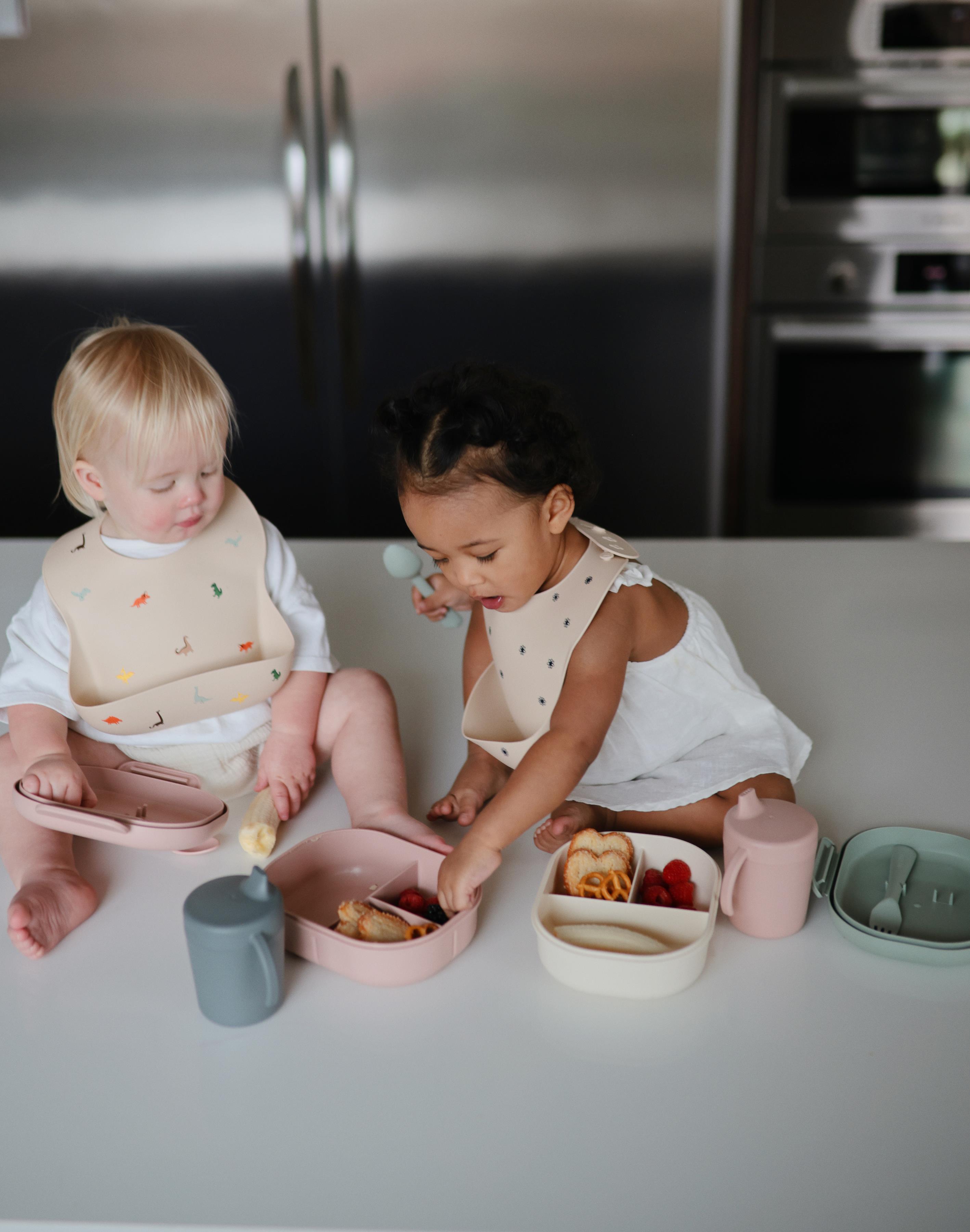 Mushie Kulplu Alıştırma Bardağı // Blush