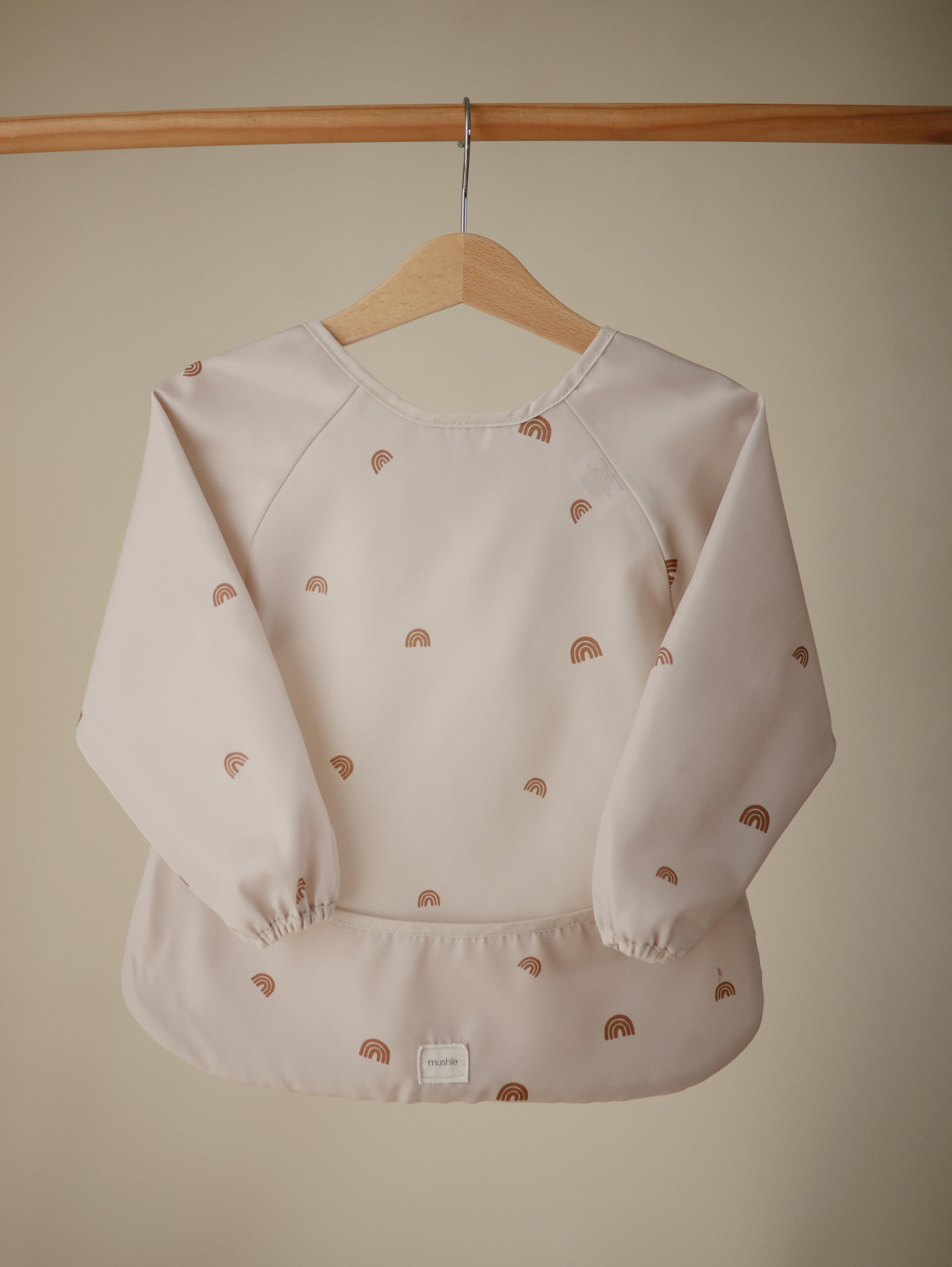 Mushie Uzun Kollu Mama Önlük // Rainbows