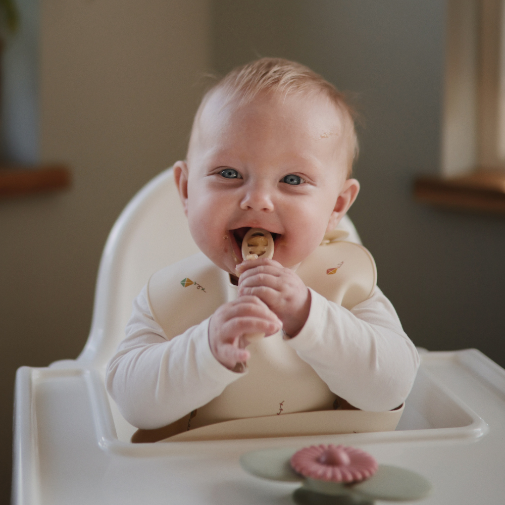 Mushie Başlangıç Kaşık Seti // Blush - Shifting Sand