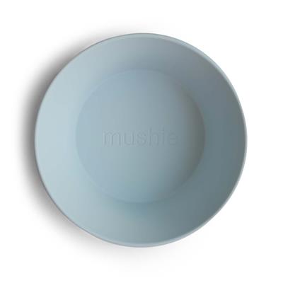 Mushie Yuvarlak Yemek Kasesi (2 Adet) // Powder Blue