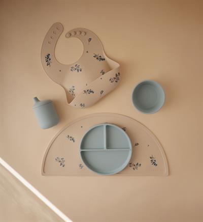 Mushie Silikon Mat // Lilac Flowers