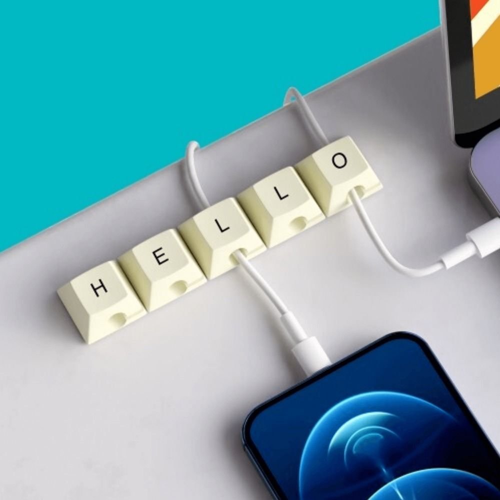 Mustard Retro Kablo Düzenleyici // Klavye Tuş