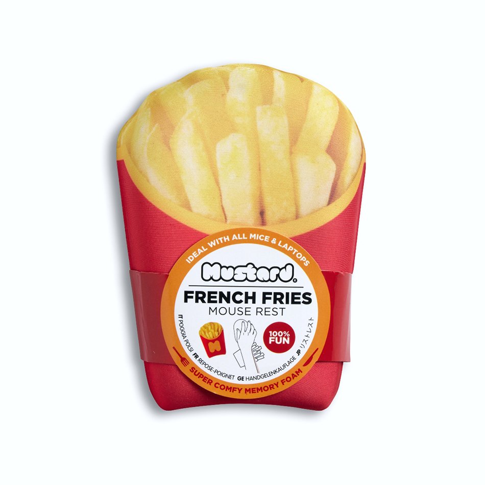 Mustard Silikon Mouse Bilek Desteği // Mustard Fries