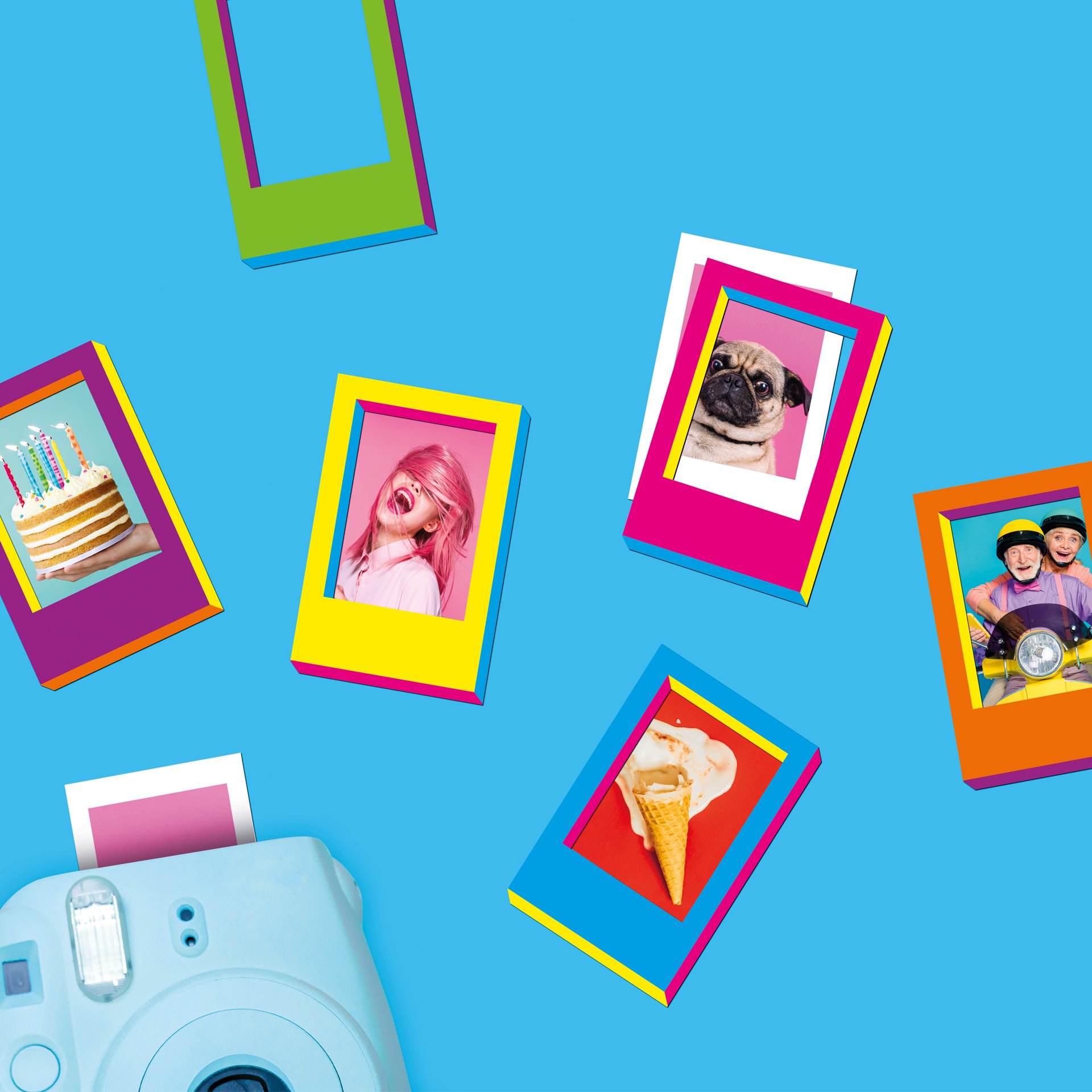 Mustard Manyetik Magnet Çerçeve Seti // İlüzyon