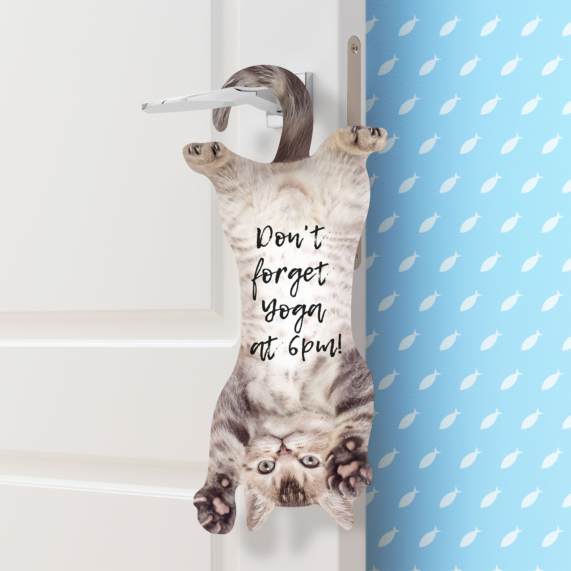 Mustard Asılabilir Notluk // Cat