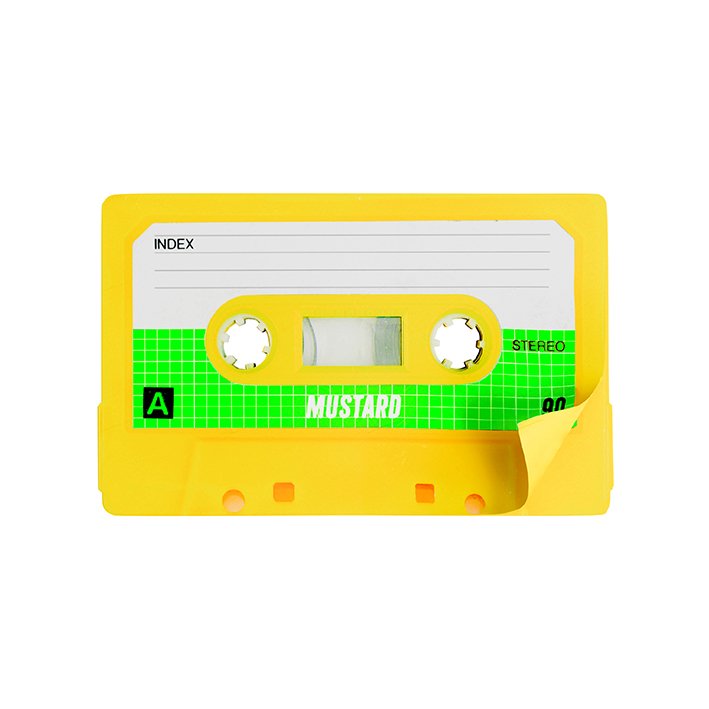 Mustard Sticky Notes Not Kağıdı // Kaset