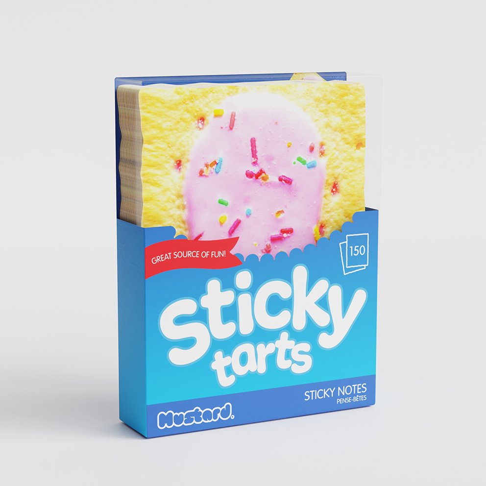 Mustard Sticky Notes Not Kağıdı // Pop Tarts