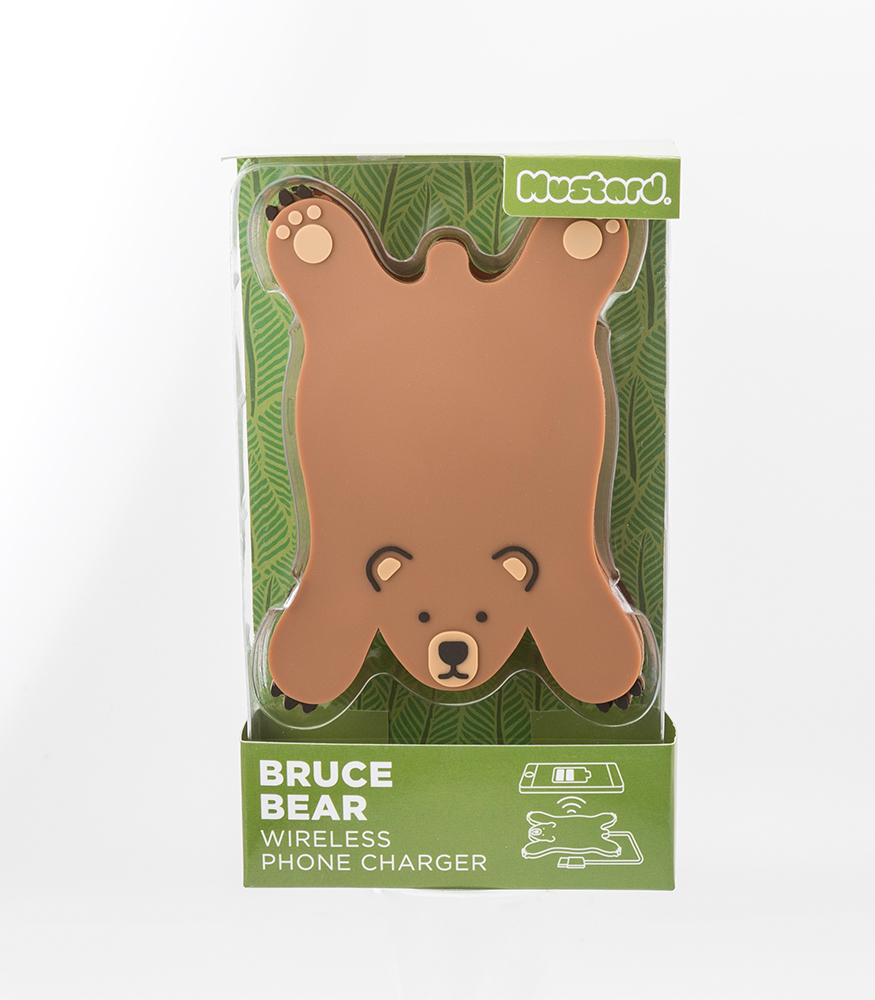Mustard Kablosuz Şarj Cihazı // Bear