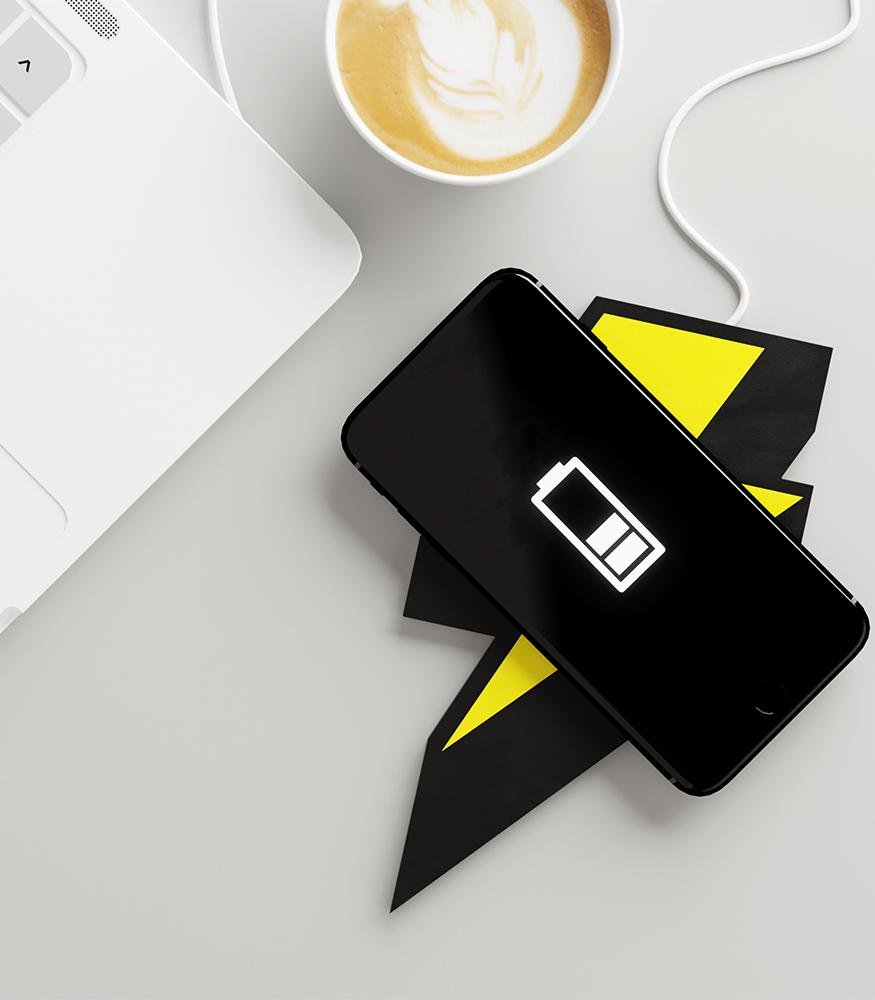 Mustard Kablosuz Şarj Cihazı // Şimşek