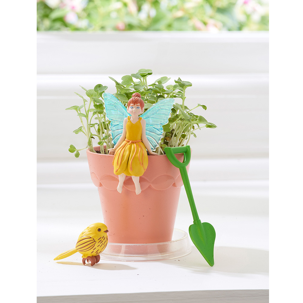 My Fairy Garden  Mini Peri Saksısı Sarı                           