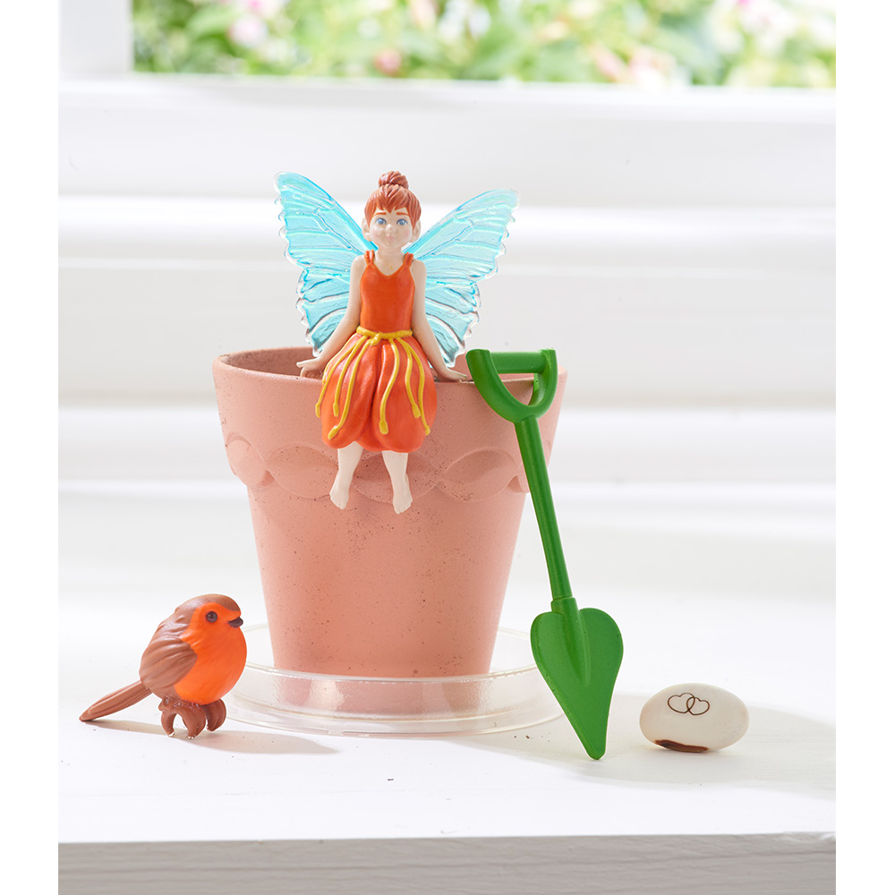 My Fairy Garden  Mini Peri Saksısı Turuncu                        