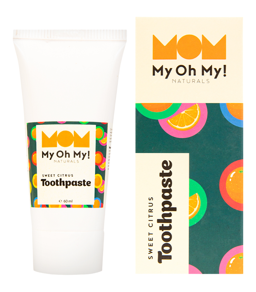 My Oh My! Naturals Organik Florürlü Çocuk Diş Macunu // Tatlı Portakal Uçucu Yağı