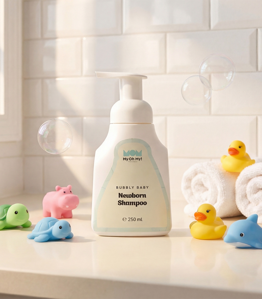 My Oh My! Naturals Organik Bubbly Yenidoğan K&ouml;p&uuml;k Bebek Şampuanı
