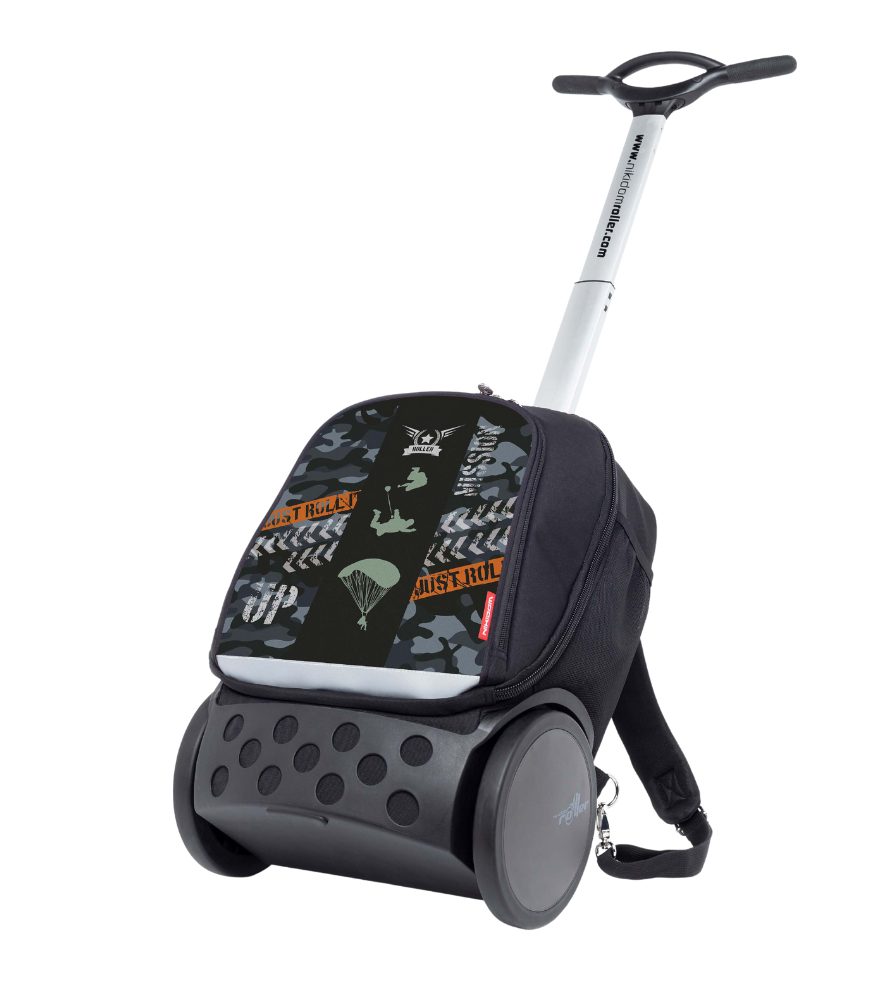 Nikidom Roller Up Çek Çek Sırt Okul Çantası - L // Camo