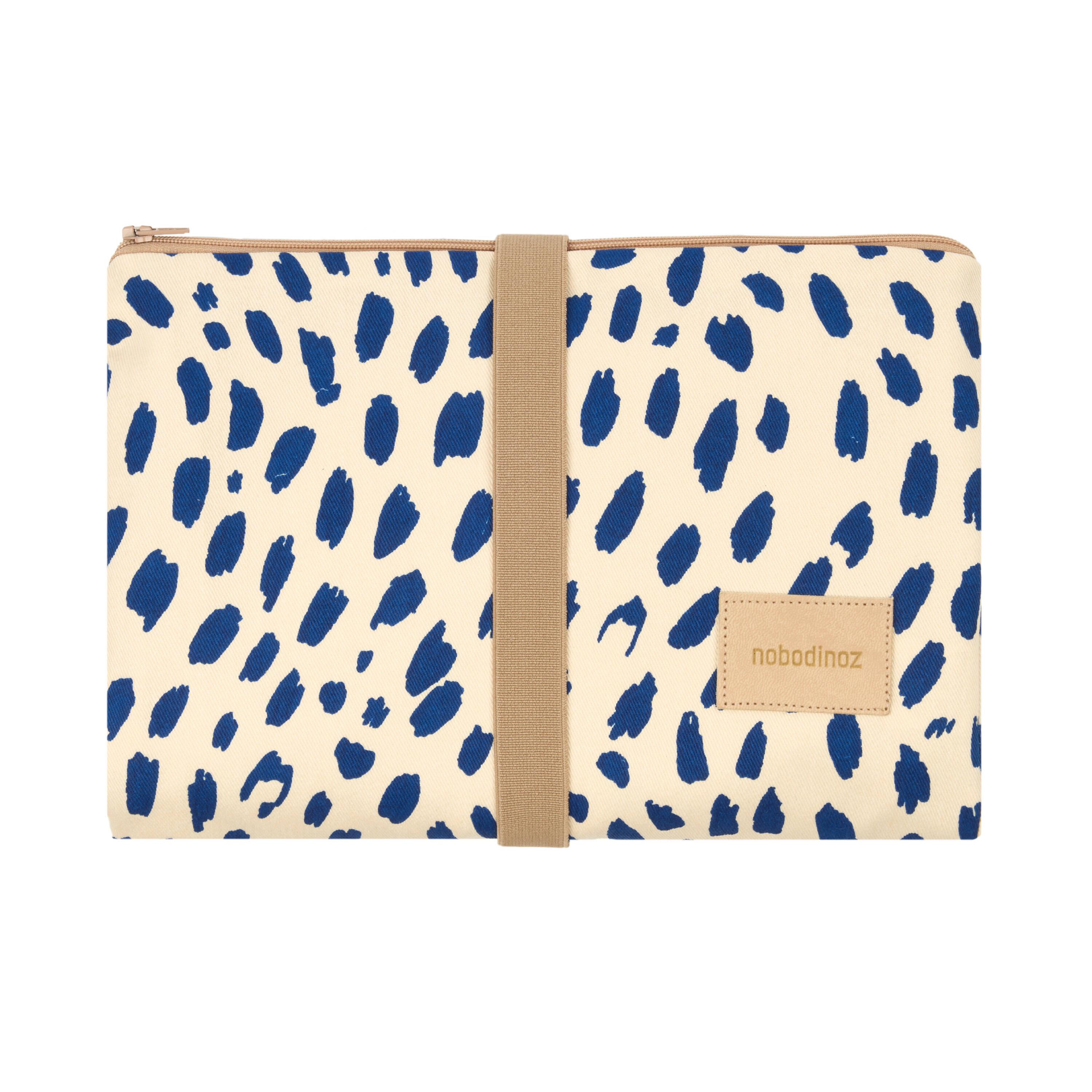 Nobodinoz Hyde Park Su Geçirmez Alt Değiştirme Matı // Leonie Blue