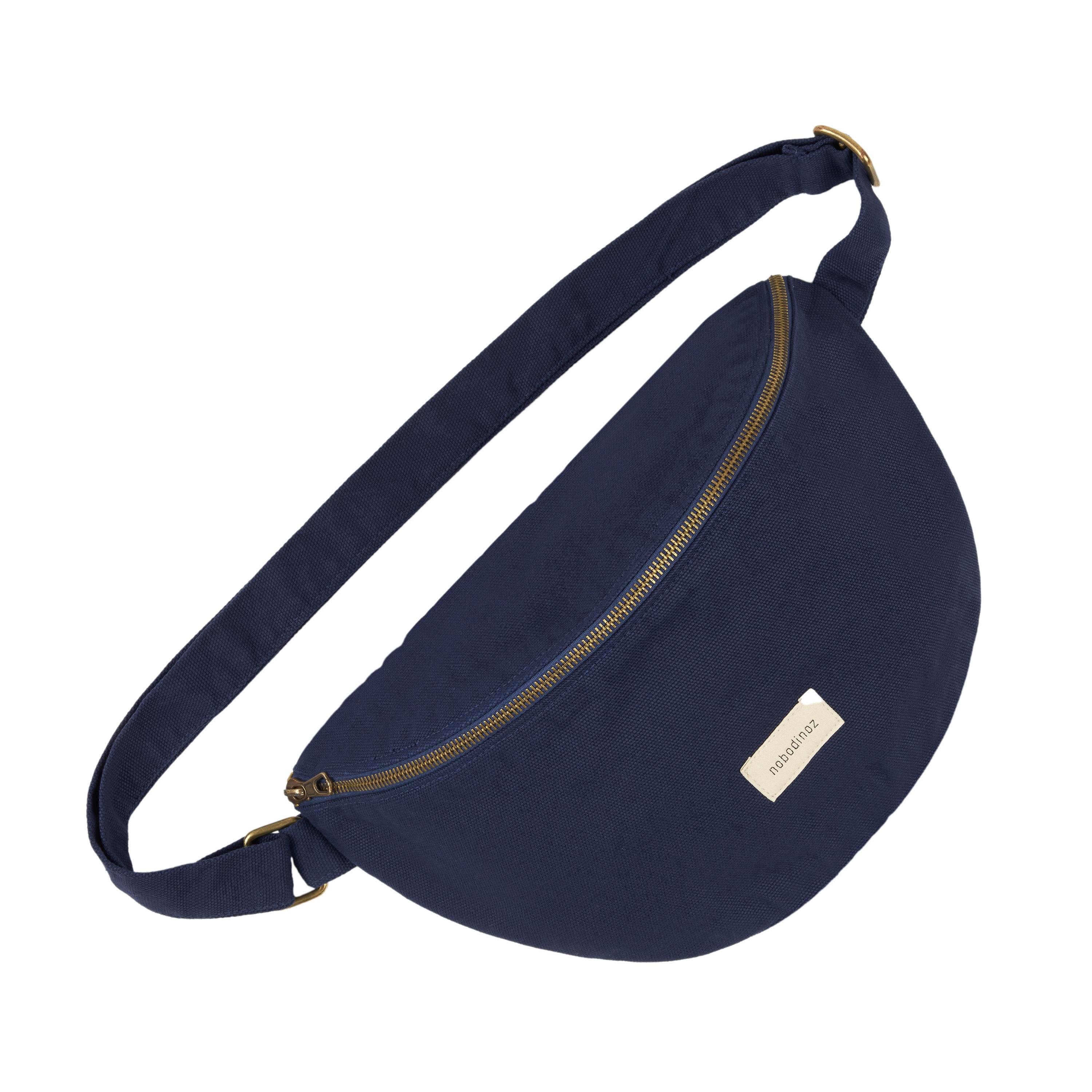Nobodinoz Paris- Tokyo Bel Çantası Büyük Boy // Cobalt