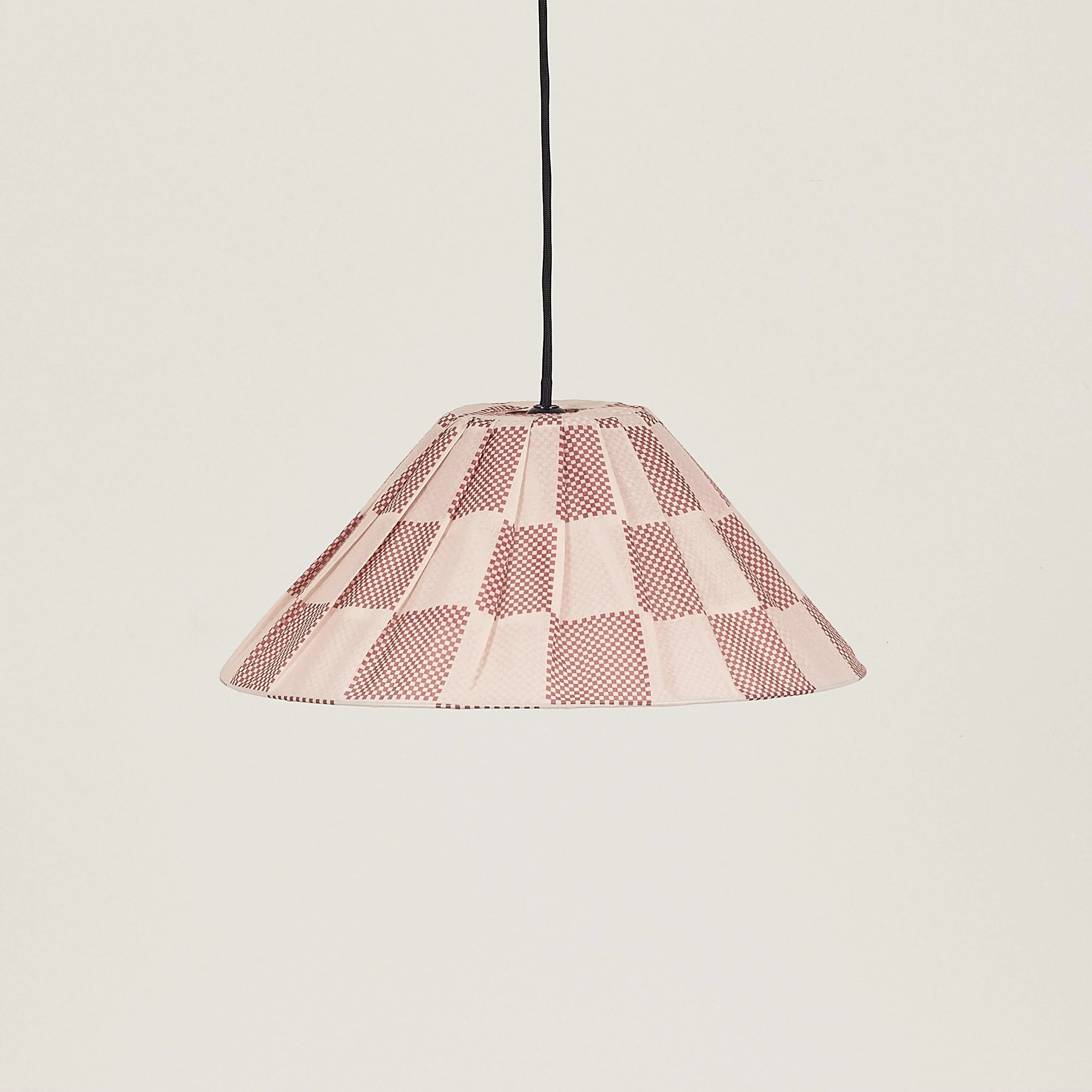 Nobodinoz Ava Aydınlatma Şapkası (50 cm) // Burnt Red Checks