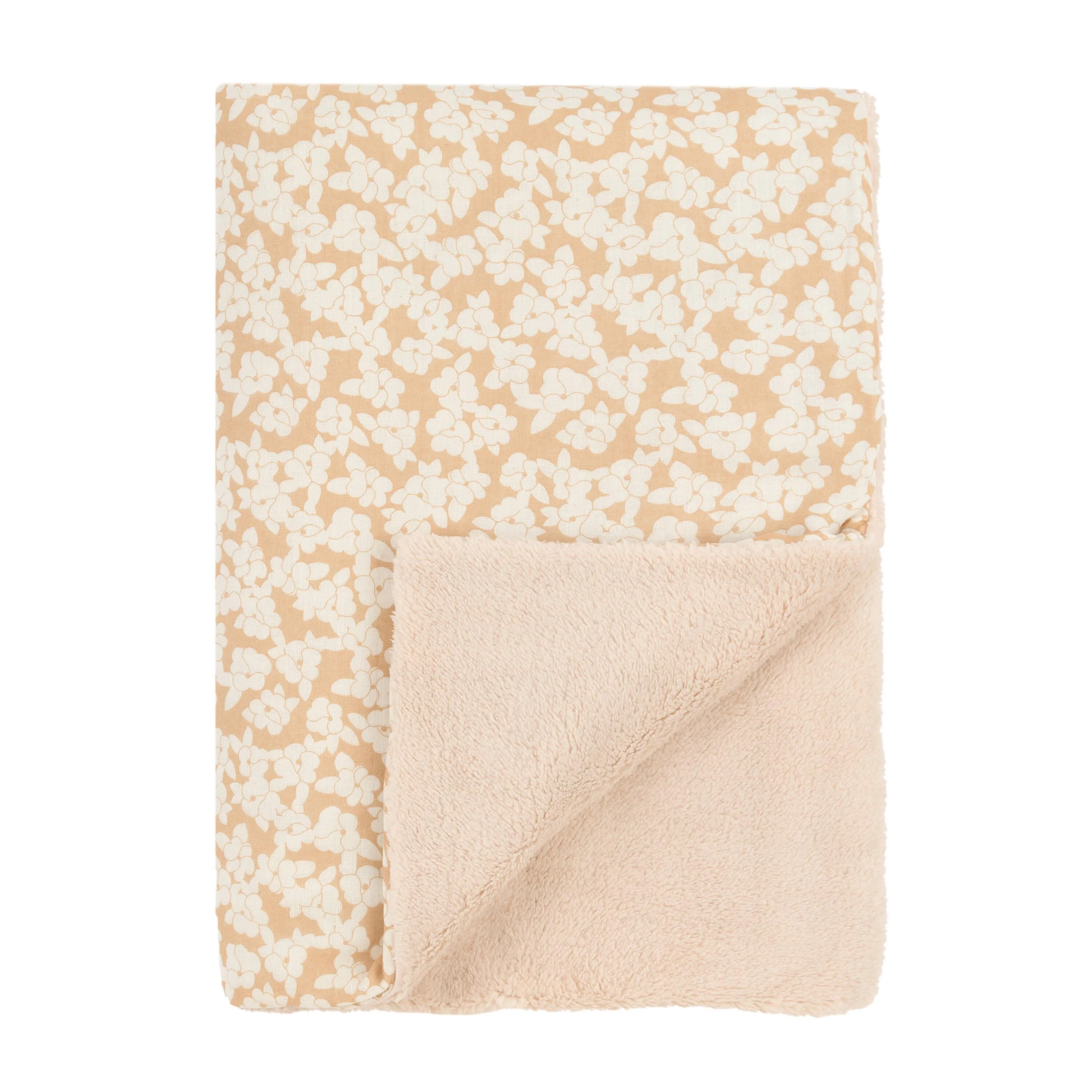 Nobodinoz Wabi Sabi Bebek Battaniye // Golden Brown Sakura