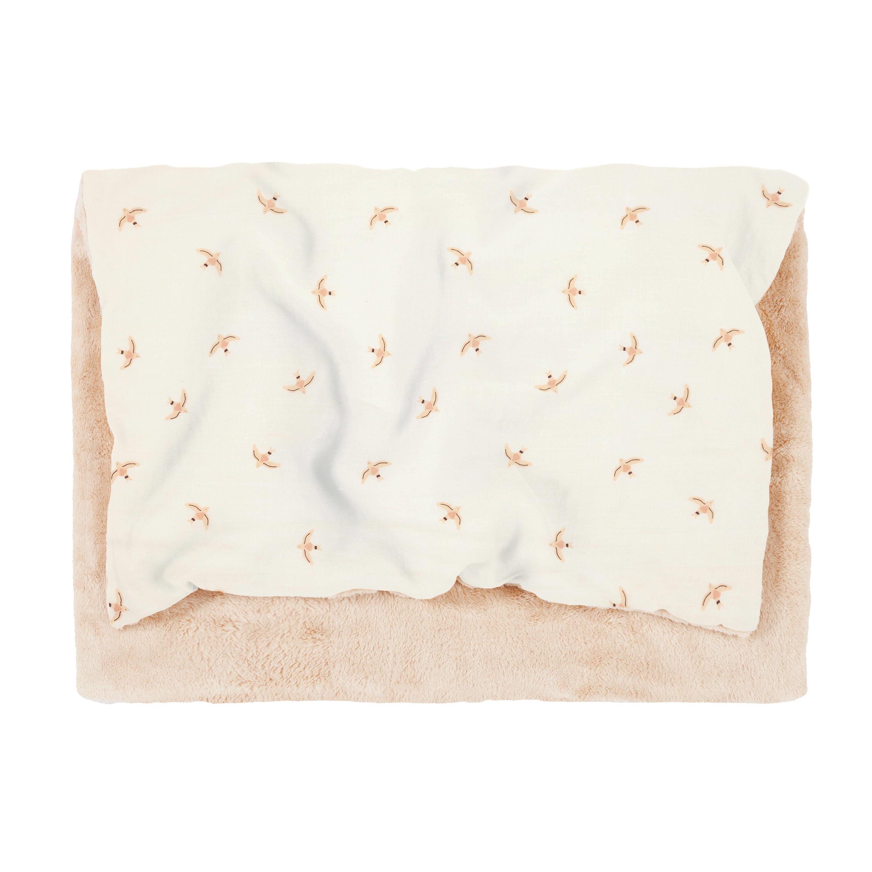 Nobodinoz Wabi Sabi Bebek Battaniye // Nude Haiku Birds