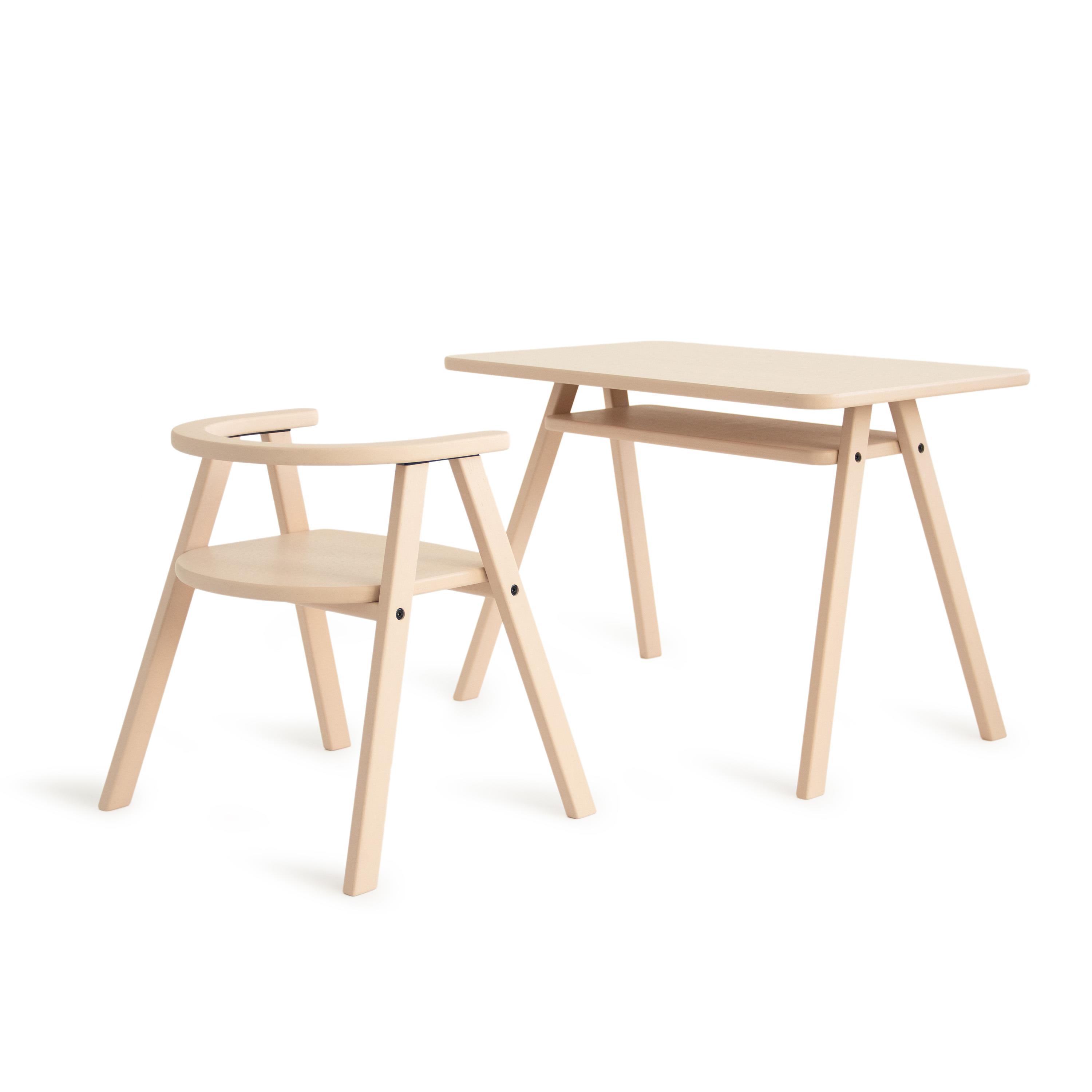 Nobodinoz Growing Green Çocuk Masası // Blush