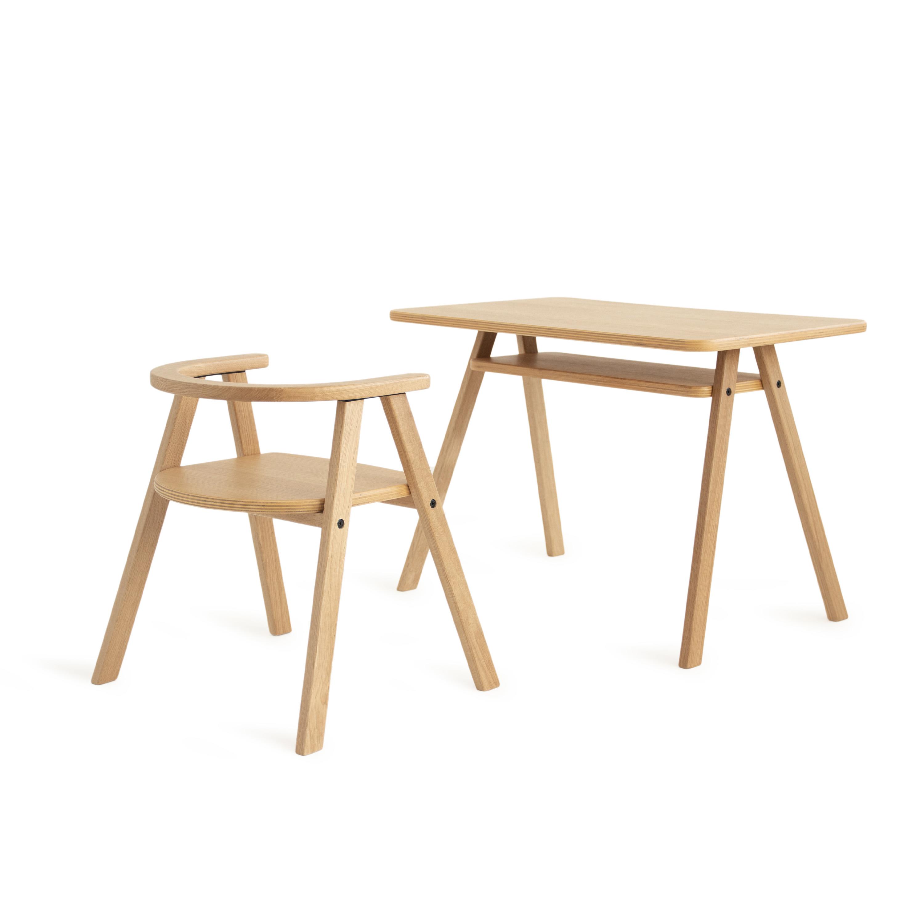 Nobodinoz Growing Green Çocuk Sandalyesi // Naturel