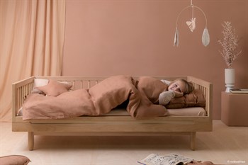 Nobodinoz Lin Francais Çocuk Nevresim Kılıfı // Noisette