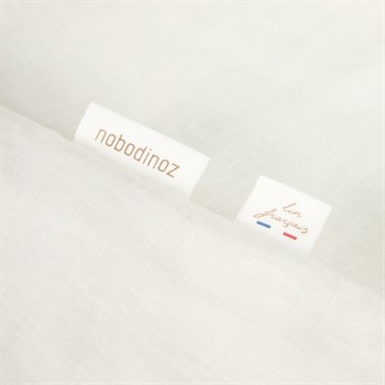 Nobodinoz Lin Francais Çocuk Nevresim Kılıfı // Off White