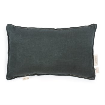 Nobodinoz Lin Francais Dikdörtgen Yastık // Green Blue