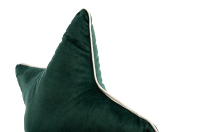 Nobodinoz Aristote Kadife Yıldız Yastık // Jungle Green