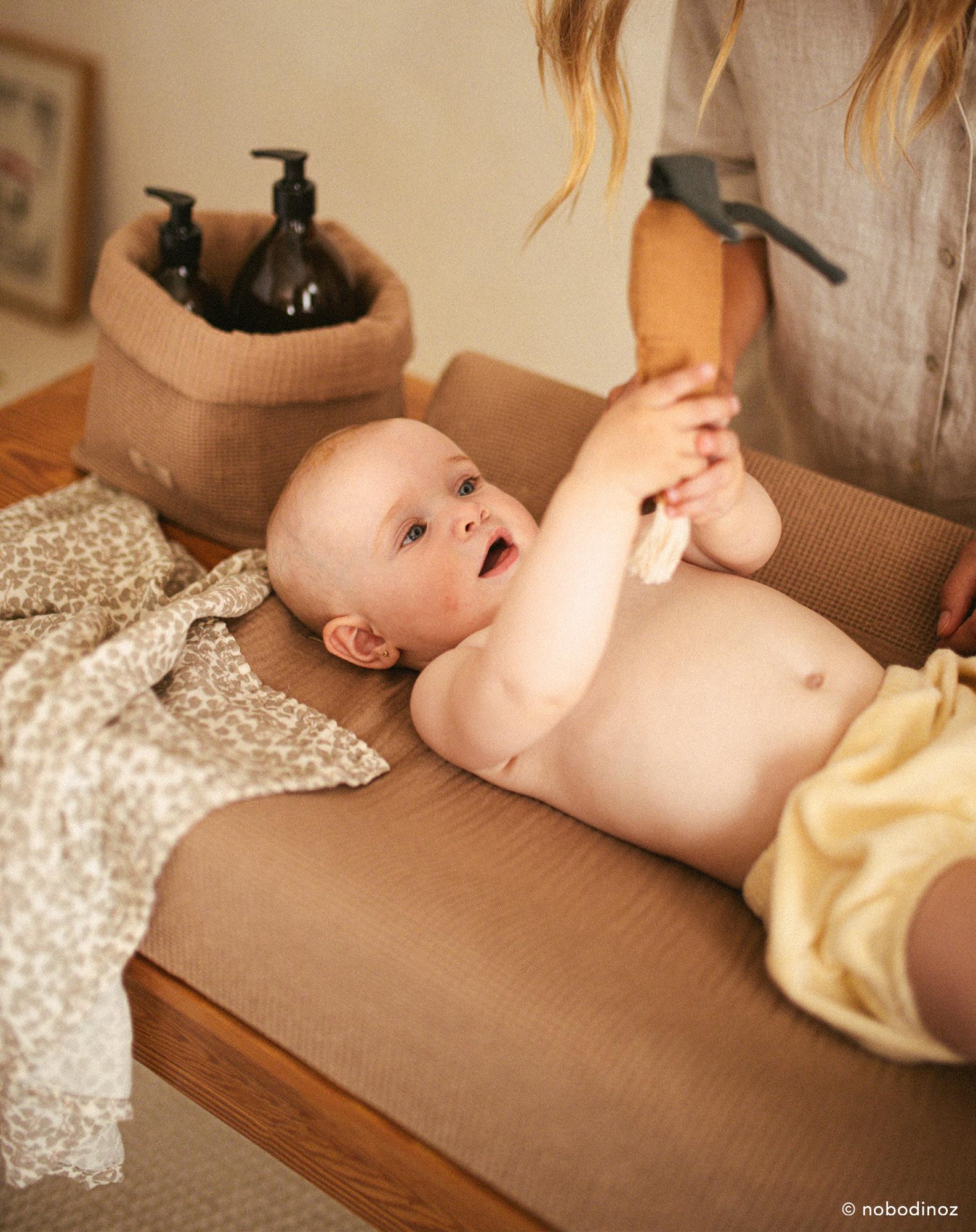 Nobodinoz Wabi Sabi Alt Değiştirme Minder Kılıfı // Sesame