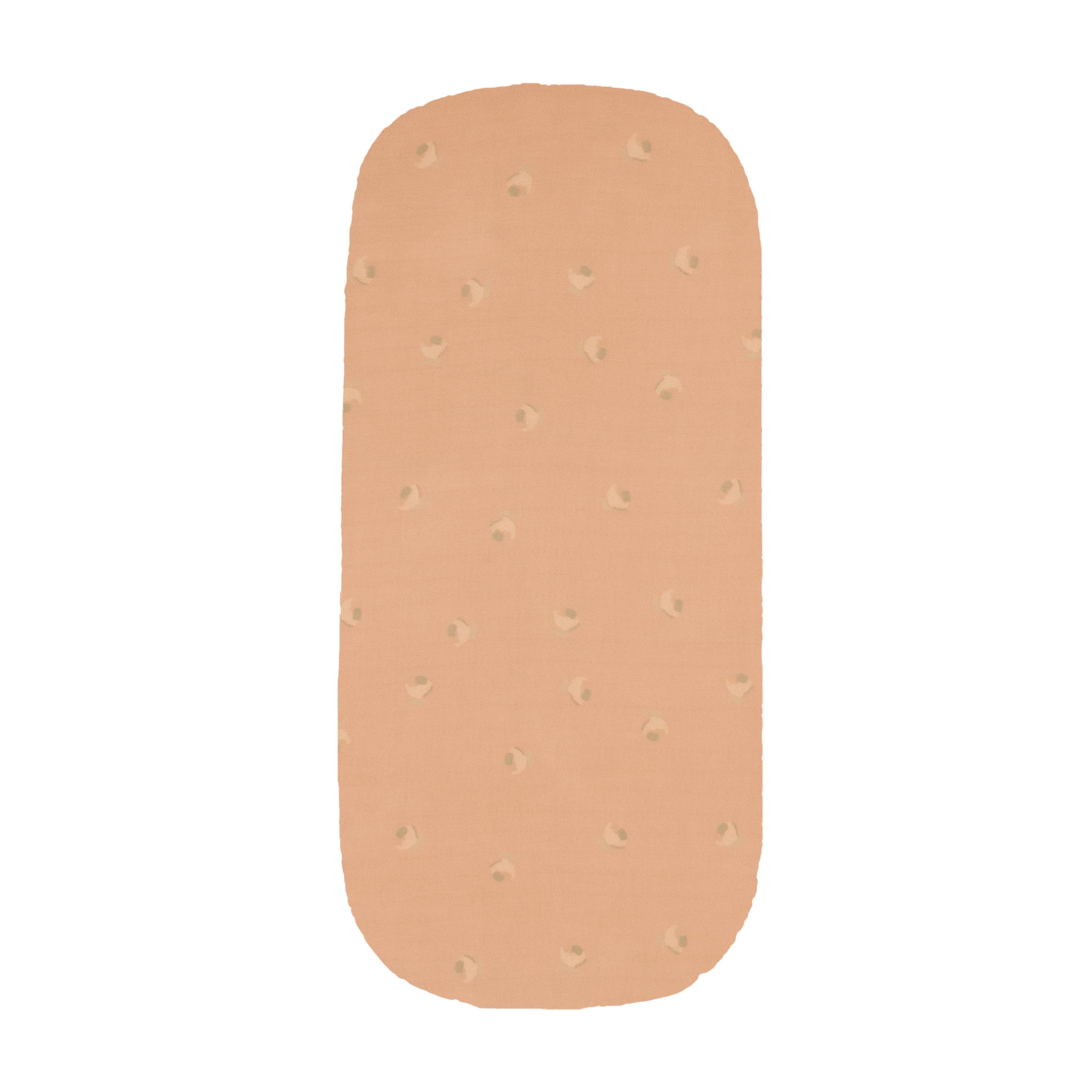 Nobodinoz Wabi Sabi Lastikli Çarşaf // Powder Pink Blossom (80 x 40 cm)