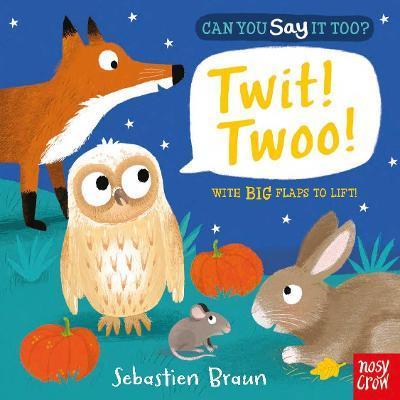 Nosy Crow Can You Say It Too? Twit! Twoo!