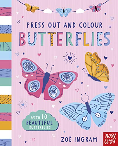 Nosy Crow Press Out and Colour: Butterflies