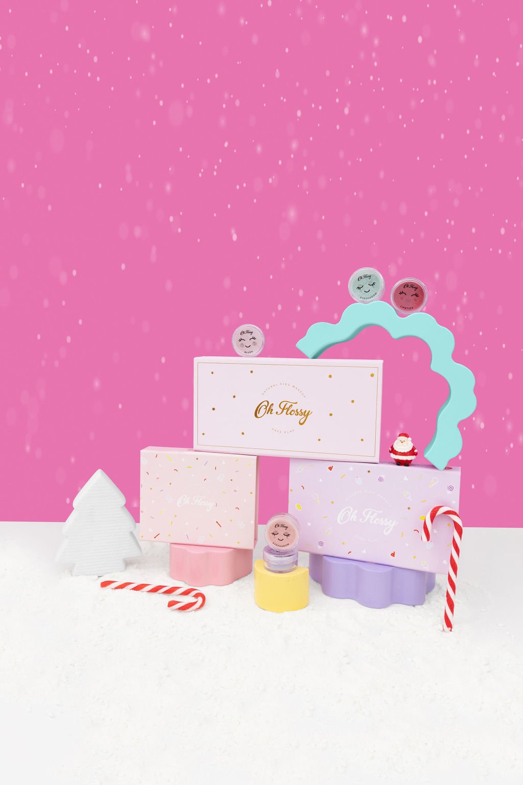 Oh Flossy Çocuk Doğal Simli Makyaj Seti // Under The Sea