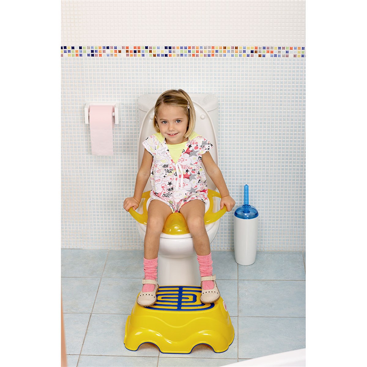 OkBaby Pinguo Klozet Adaptörü // Beyaz